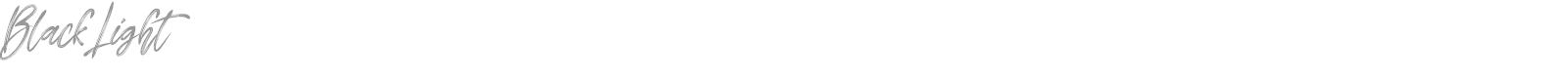Black Light font preview